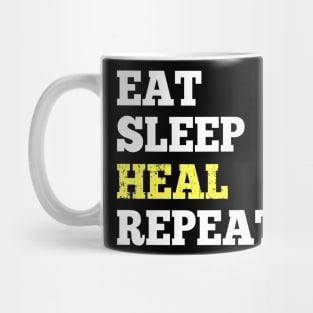 Eat Sleep Heal Repeat - Design for RPG Roleplaying Gamers Mug